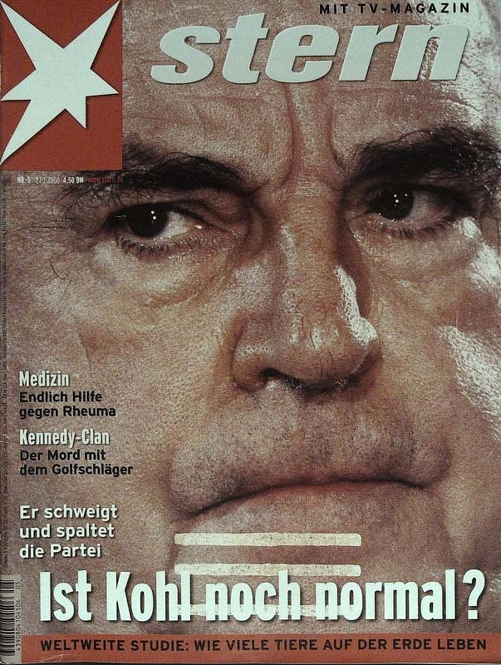 Stern Magazin Deutschland 2000-05 Helmut Kohl