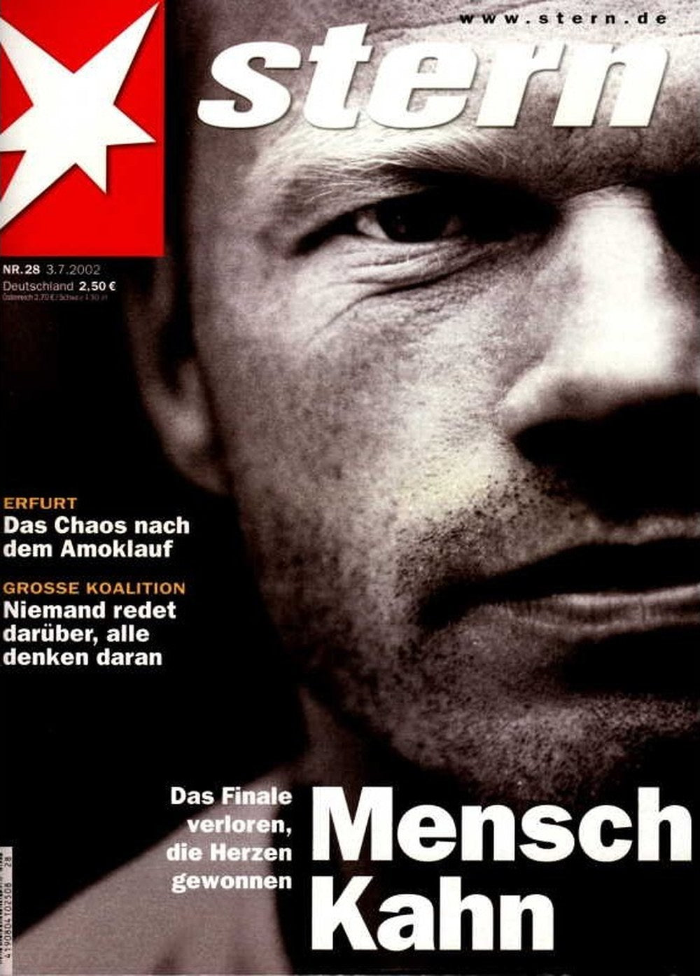 Stern Magazin Deutschland 2002-28 Oliver Kahn