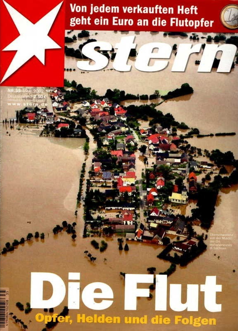 Stern Magazin Deutschland 2002-35 Hochwasser Flut Naturkatastrophe