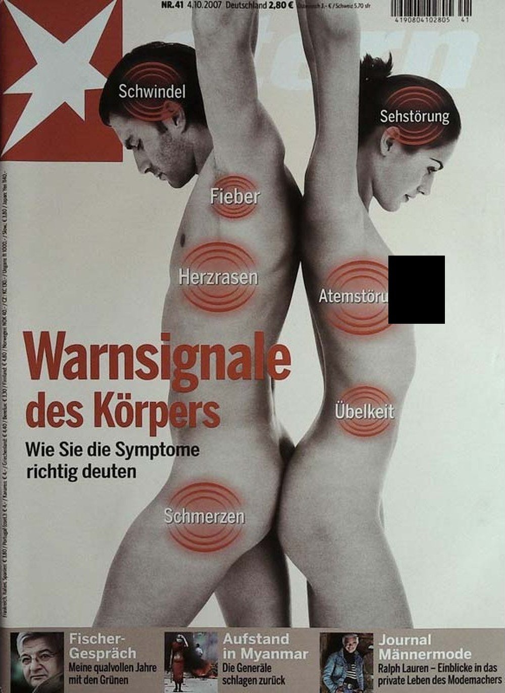 Stern Magazin Deutschland 2007-41 Joschka Fischer