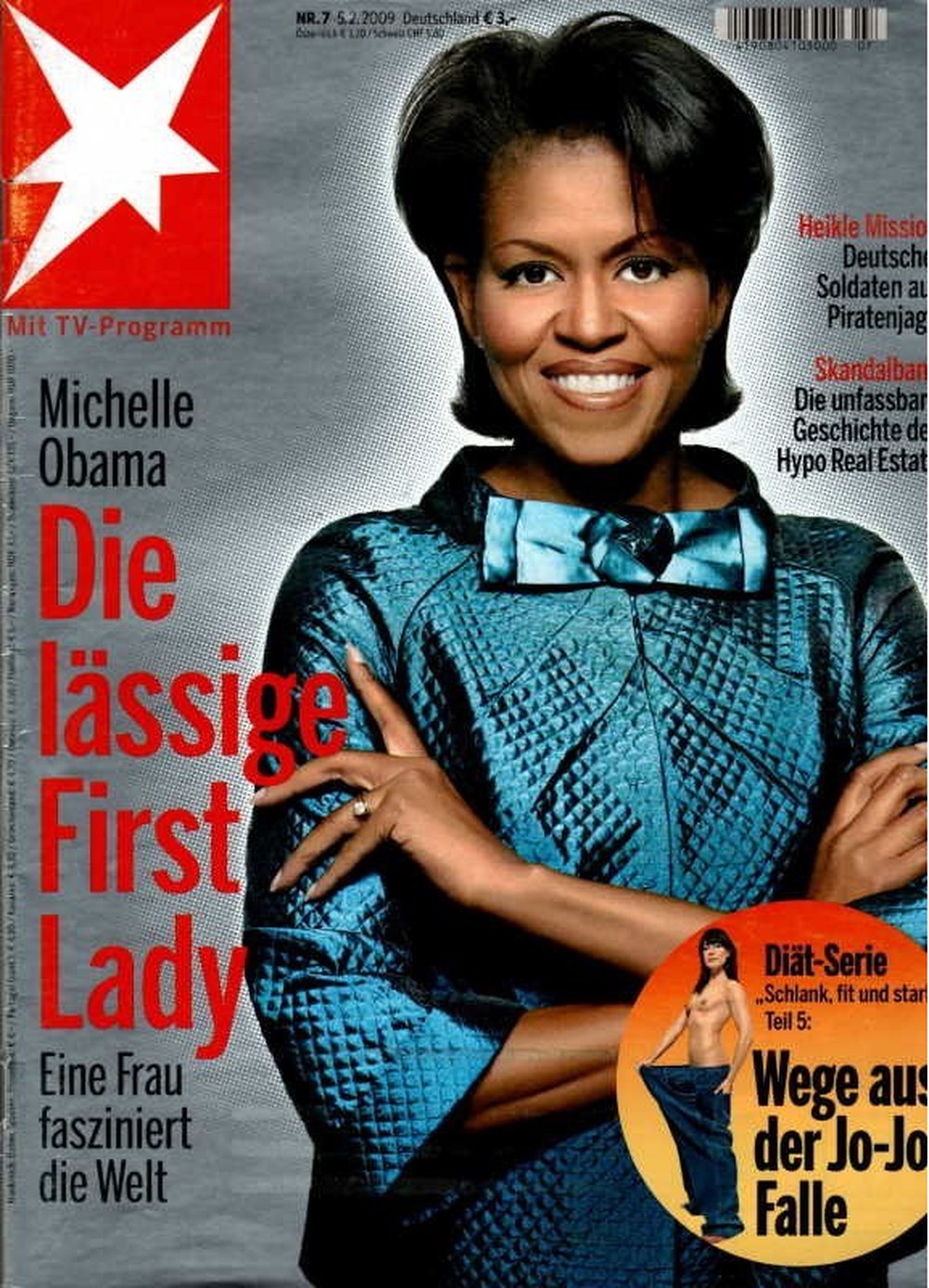 Stern Magazin Deutschland 2009-07 Michelle Obama
