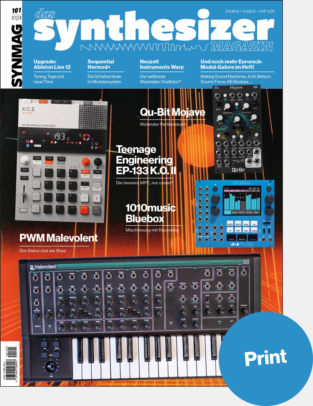 Synthesizer Magazin Deutschland 2024-02 Synthesizer Ableton Live 12 Hermod+