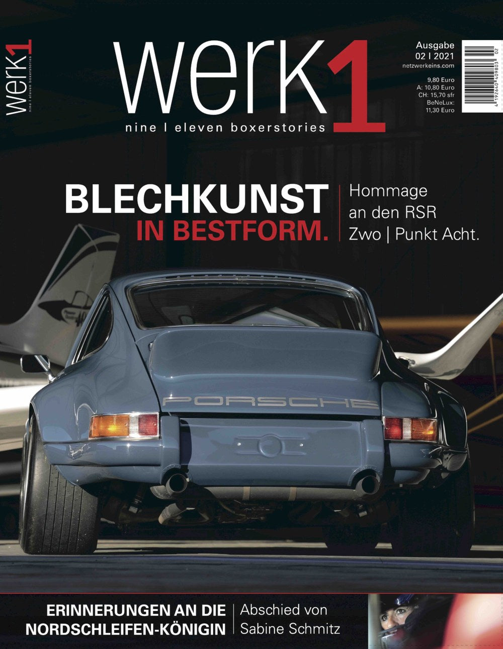 Werk1 Magazin Deutschland 2021-06 Sabine Schmitz
