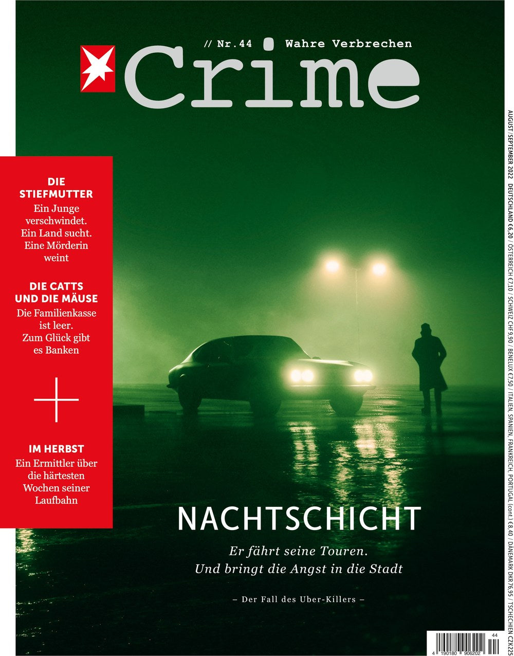 Stern Crime Magazin Deutschland 2022-44 Nachtschicht Uber-Killer Stiefmutter