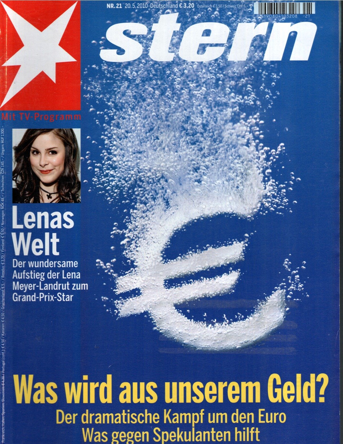 Stern Magazin Deutschland 2010-21 Lena Meyer-Landrut
