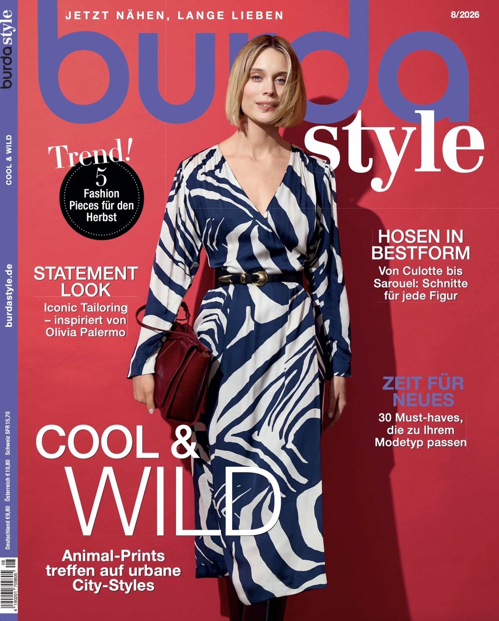 Burda Style Magazin Deutschland 2026-08 Olivia Palermo