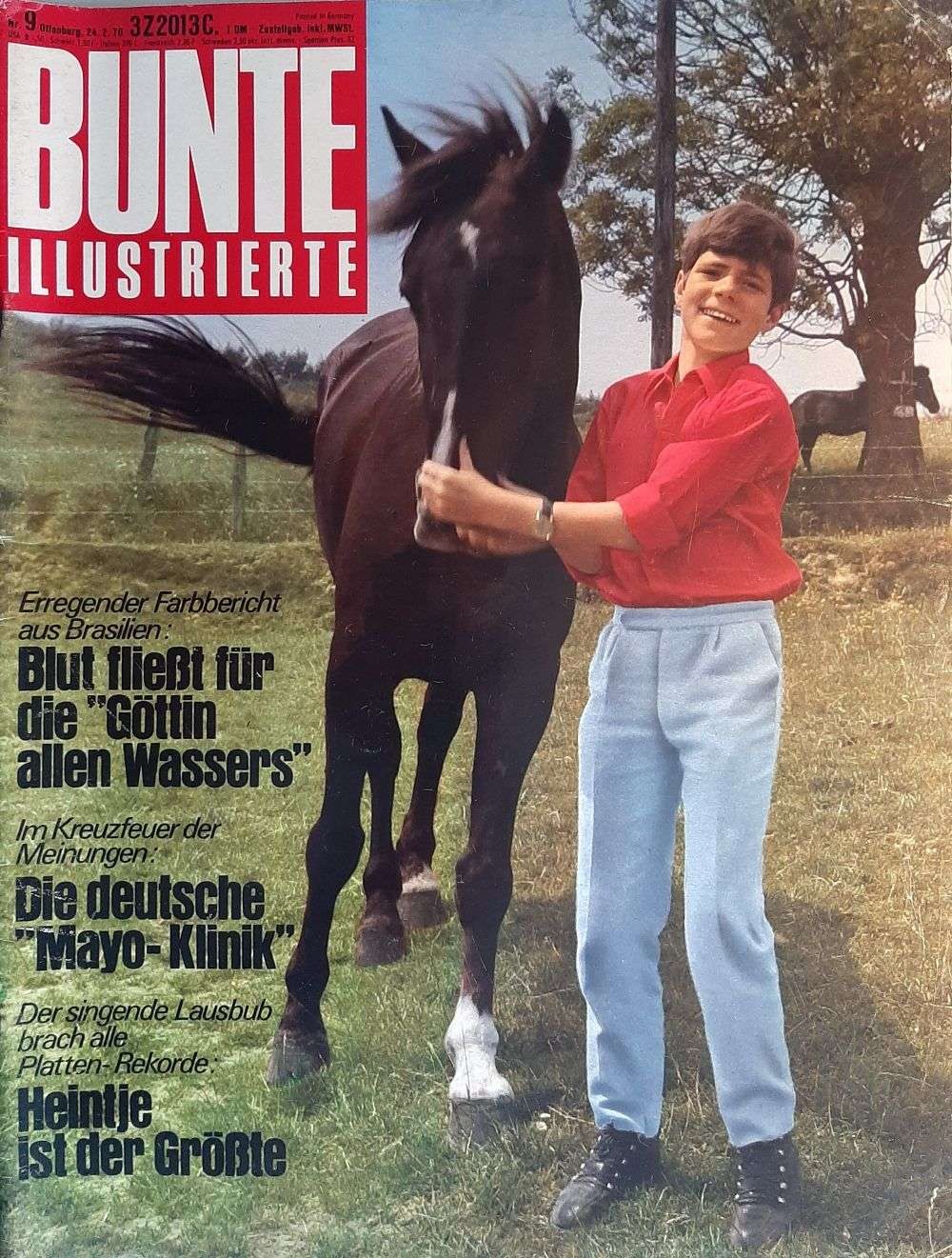 Bunte Magazin Deutschland 1970-09 Heintje