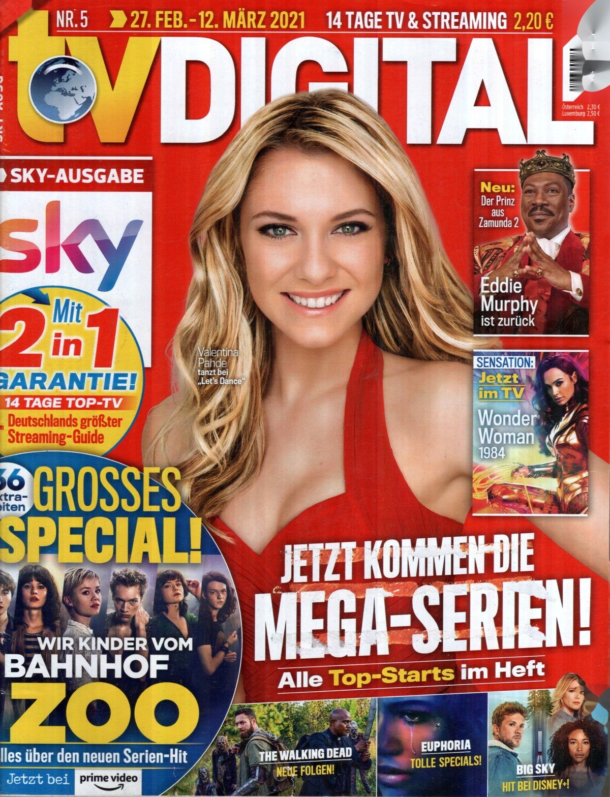 TV Digital Magazin Deutschland 2021-05 Valentina Pahde Eddie Murphy