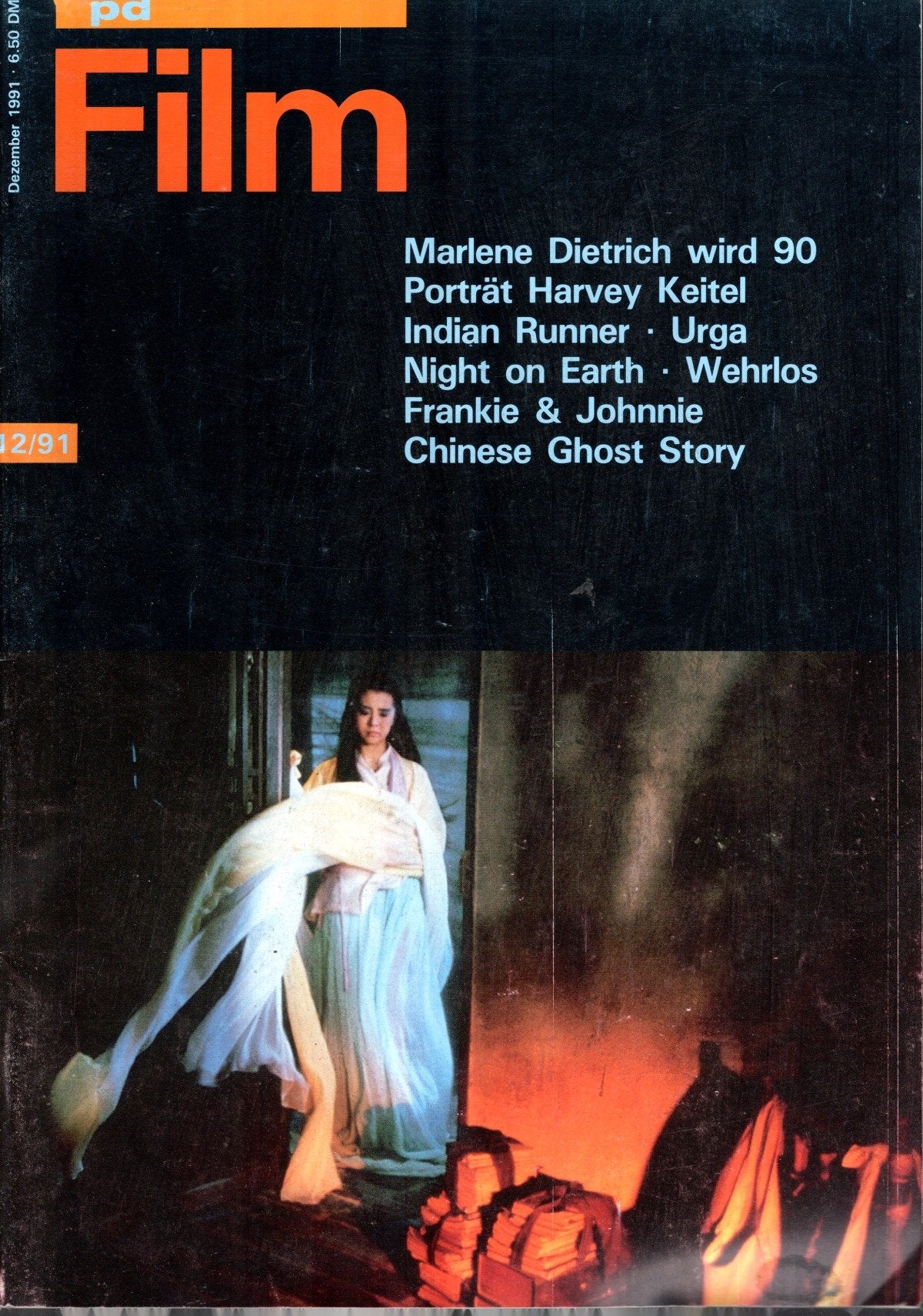EPD Film Magazin Deutschland 1991-12 Joey Wong Marlene Dietrich Harvey Keitel