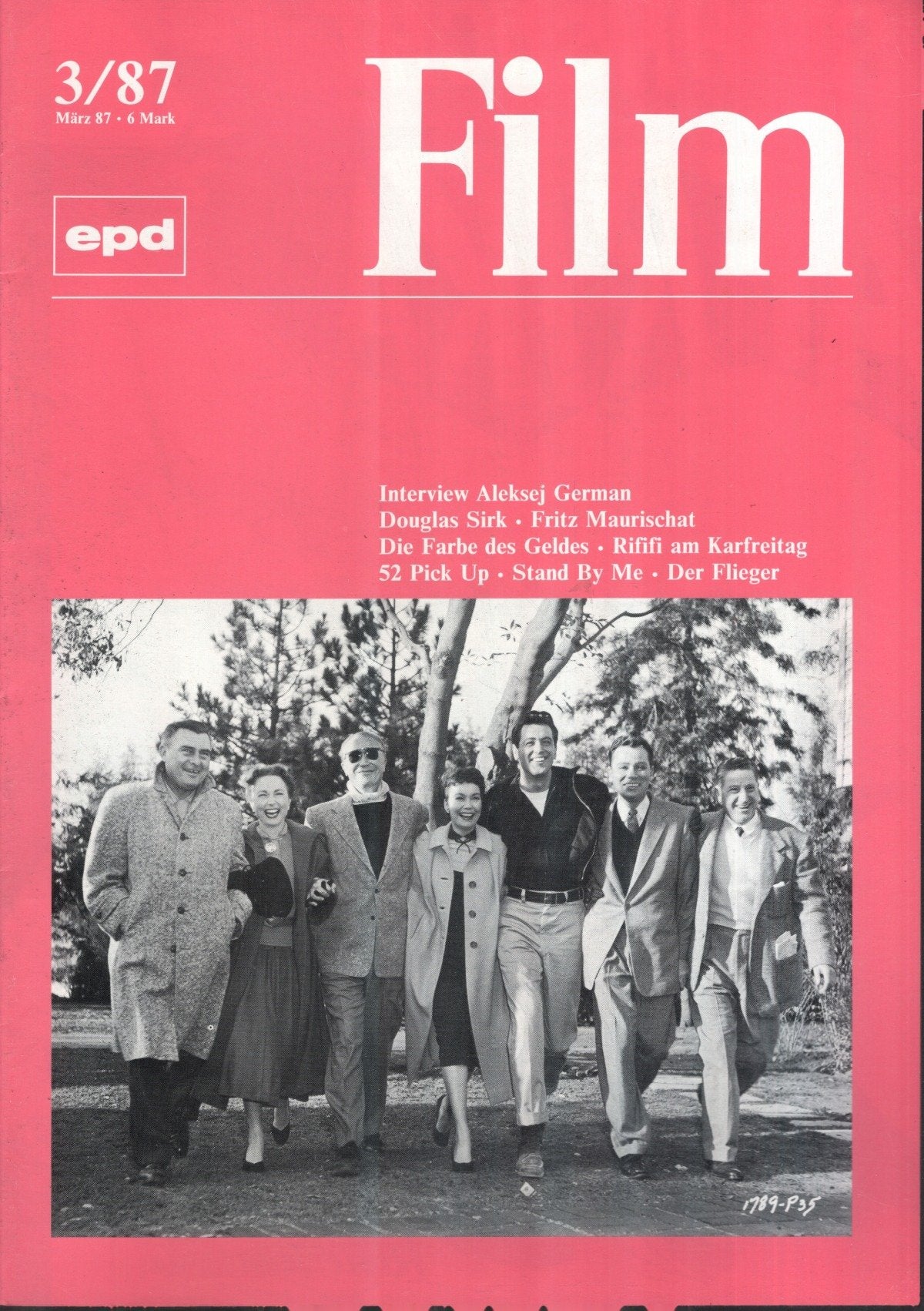 EPD Film Magazin Deutschland 1987-03 Aleksej German Douglas Sirk Fritz Maurischat