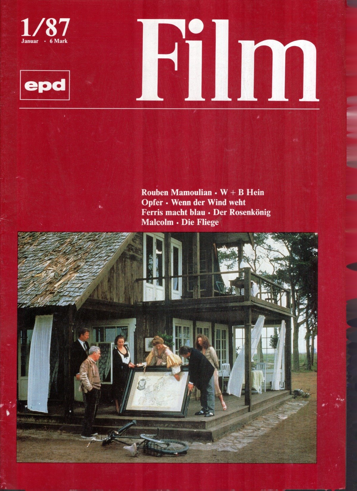 EPD Film Magazin Deutschland 1987-01 Erland Josephson Susan Fleetwood Rouben Mamoulian W + B Hein