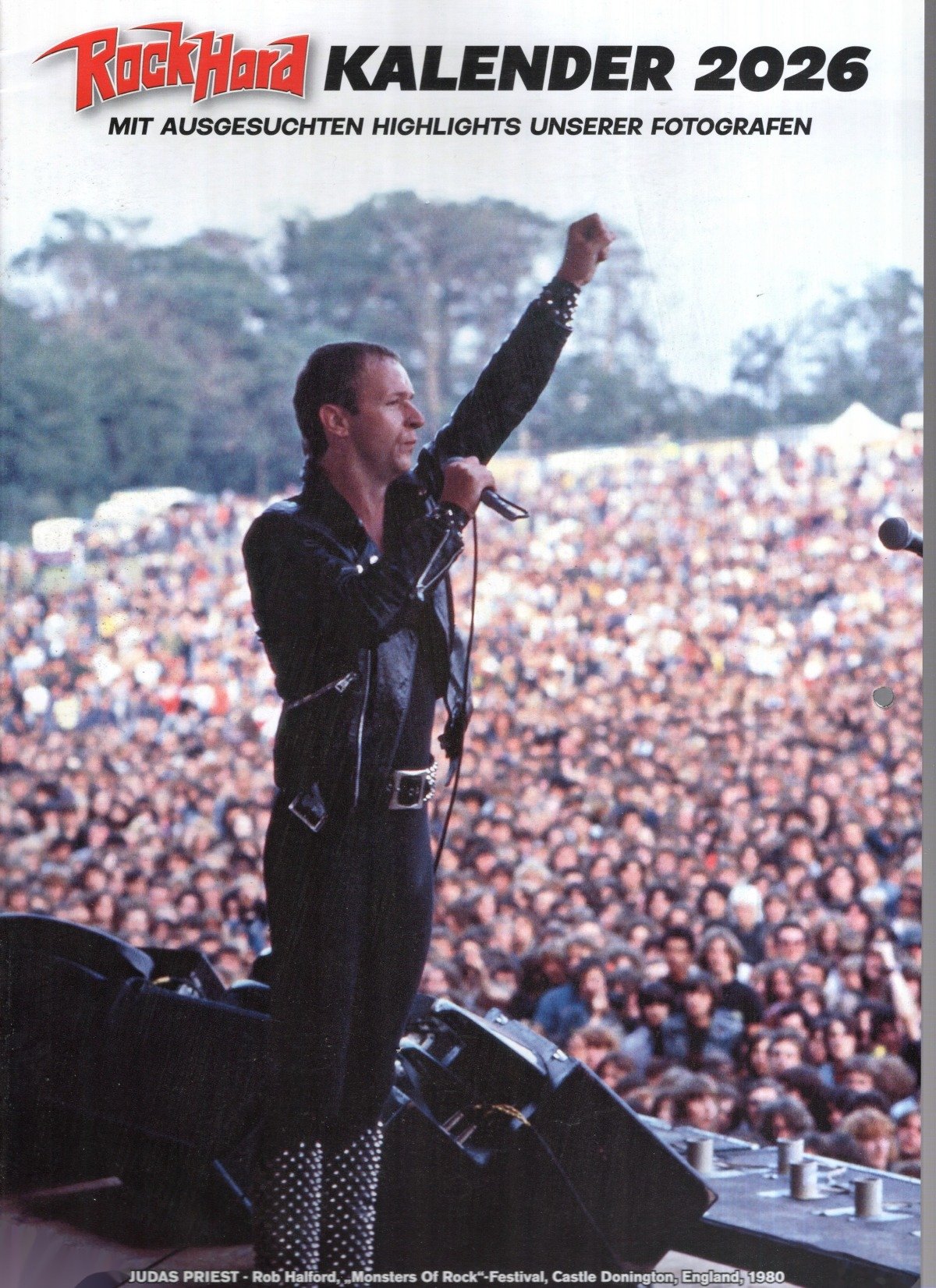Rockhard Kalender Deutschland 2026 Rob Halford Judas Priest