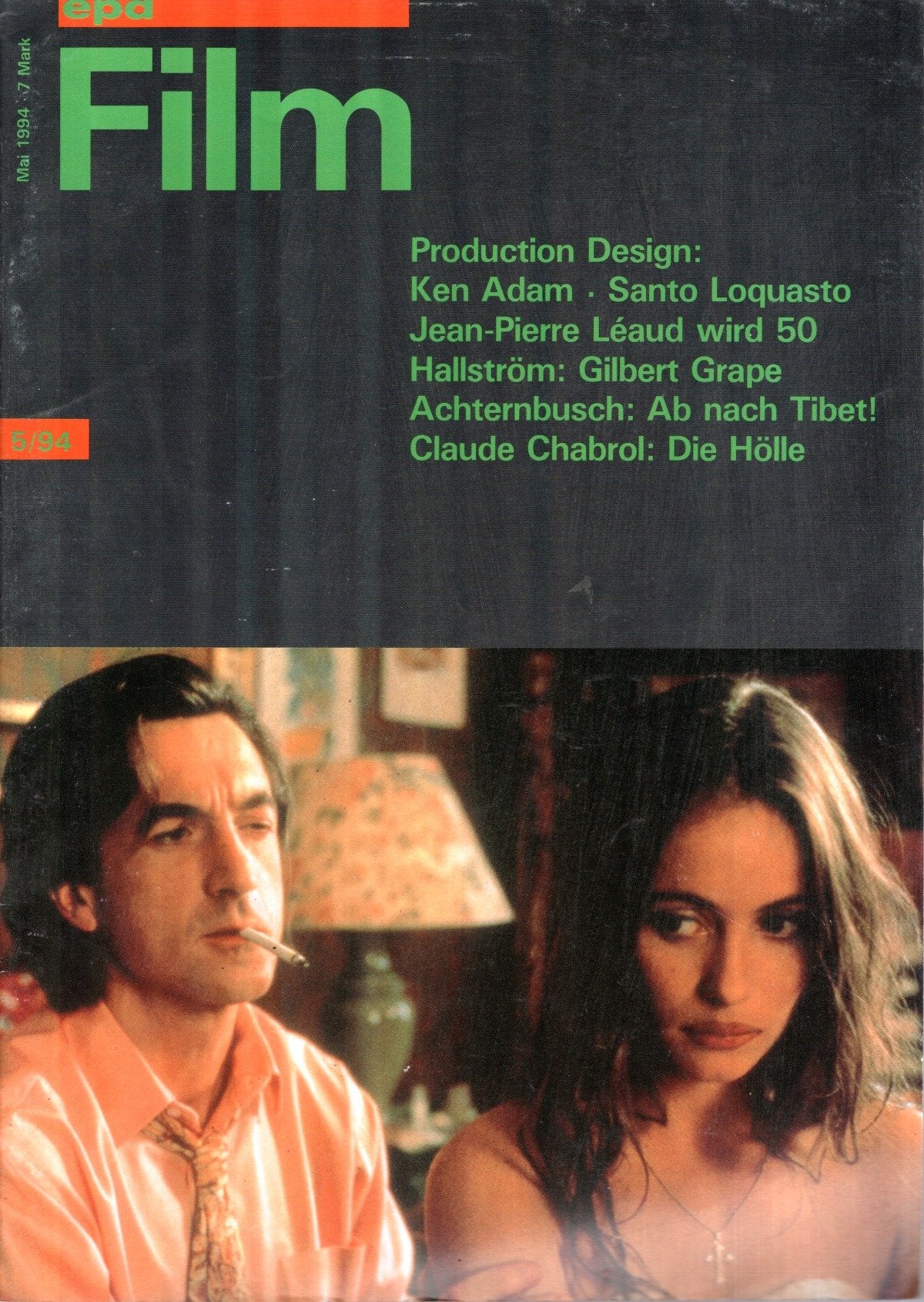 Spex Magazin Deutschland 1994-05 Ken Adam Santo Loquasto Jean-Pierre Léaud Claude Chabrol Johnny Depp