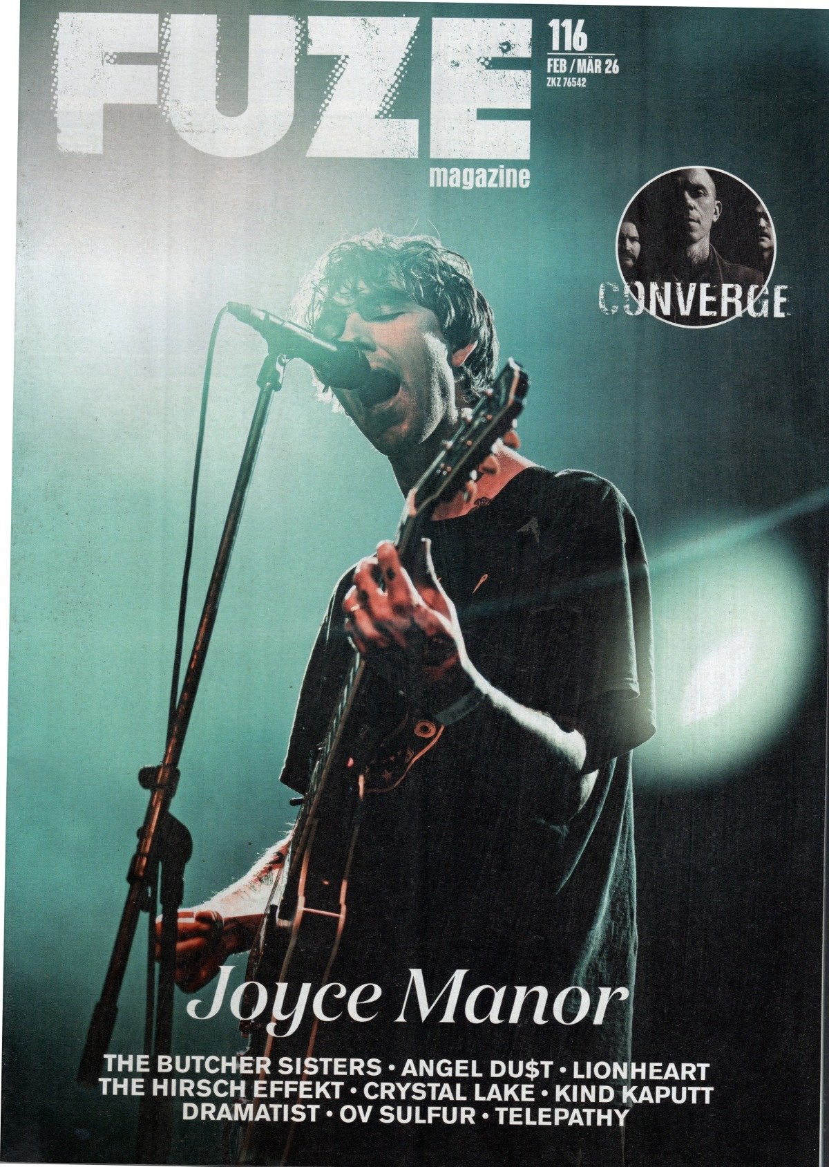 Fuze Magazin Deutschland 2026-02+03 Joyce Manor The Butcher Sisters Angel Dust Lionheart The Hirsch Effekt #116