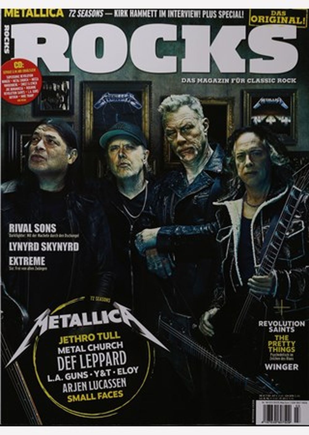 Rocks Magazin Deutschland 2023-03 Metallica Extreme Jethro Tull Metal Church #94