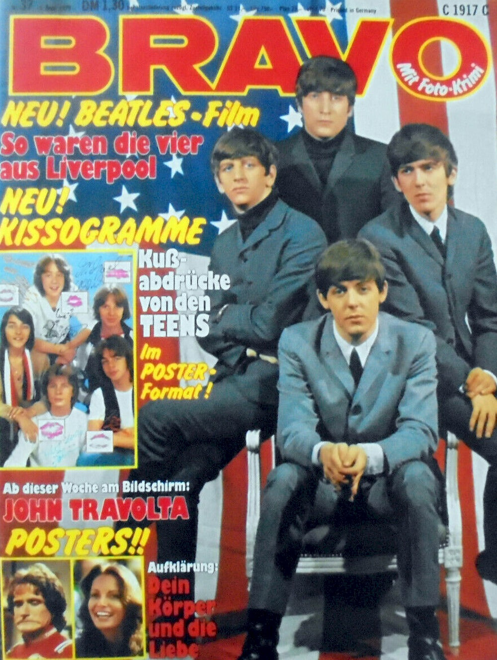Bravo Magazin Deutschland 1979-37 The Beatles Jaclyn Smith Robin Williams