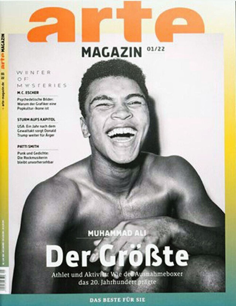 Arte Magazin Deutschland 2022-01 Muhammad Ali