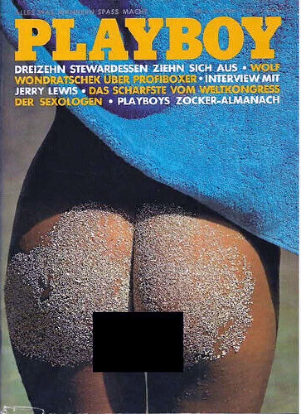 Playboy Magazin Deutschland 1980-06 Petra Rouhs Jerry Lewis