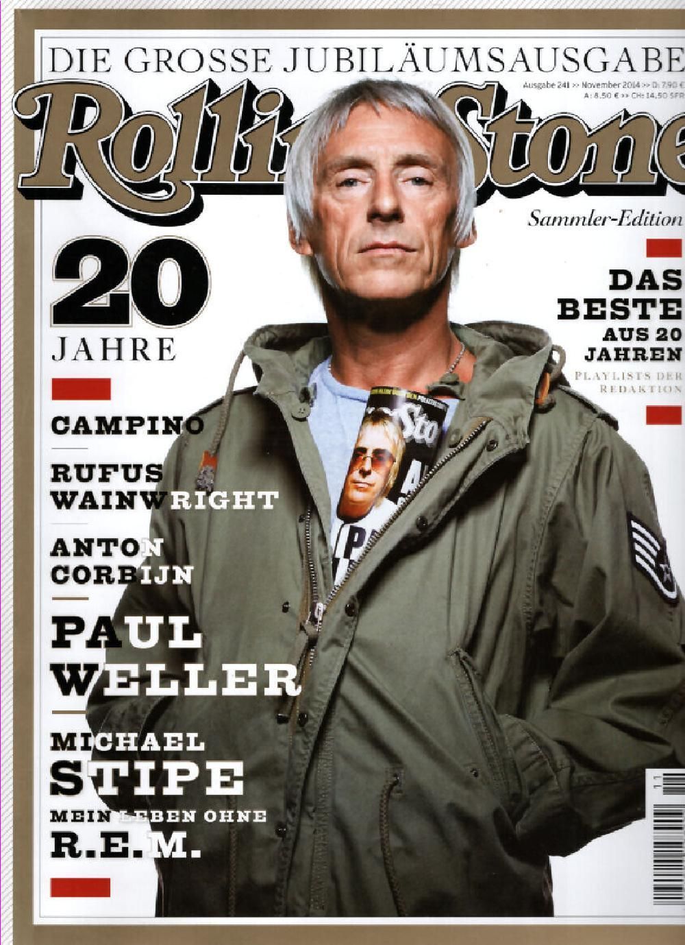 Rolling Stone Magazin Deutschland 2014-11 Paul Weller Edition #241