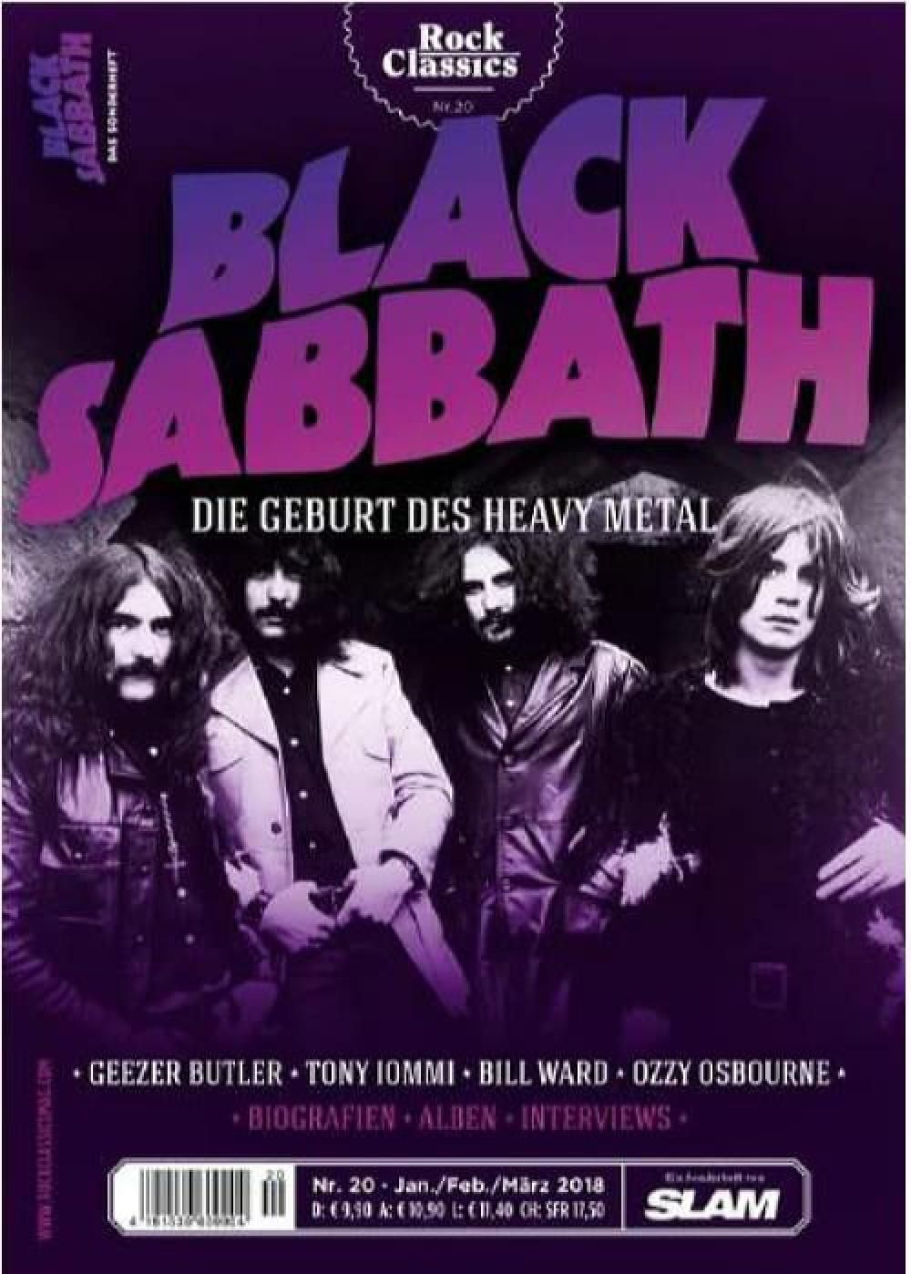Rock Classics Magazin Deutschland 2018 #20 Black Sabbath