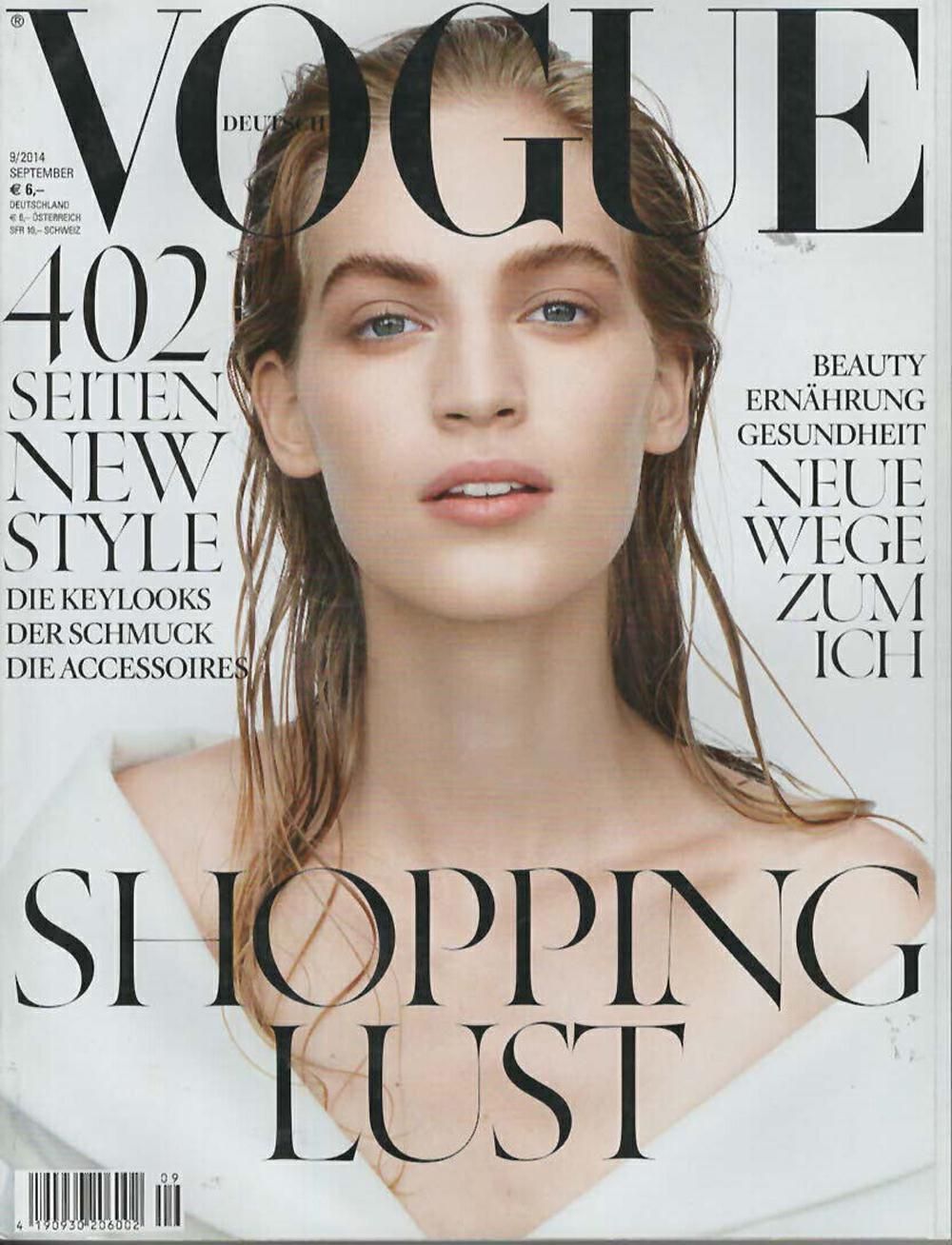 Vogue Magazin Deutschland 2014-09 Vanessa Axente
