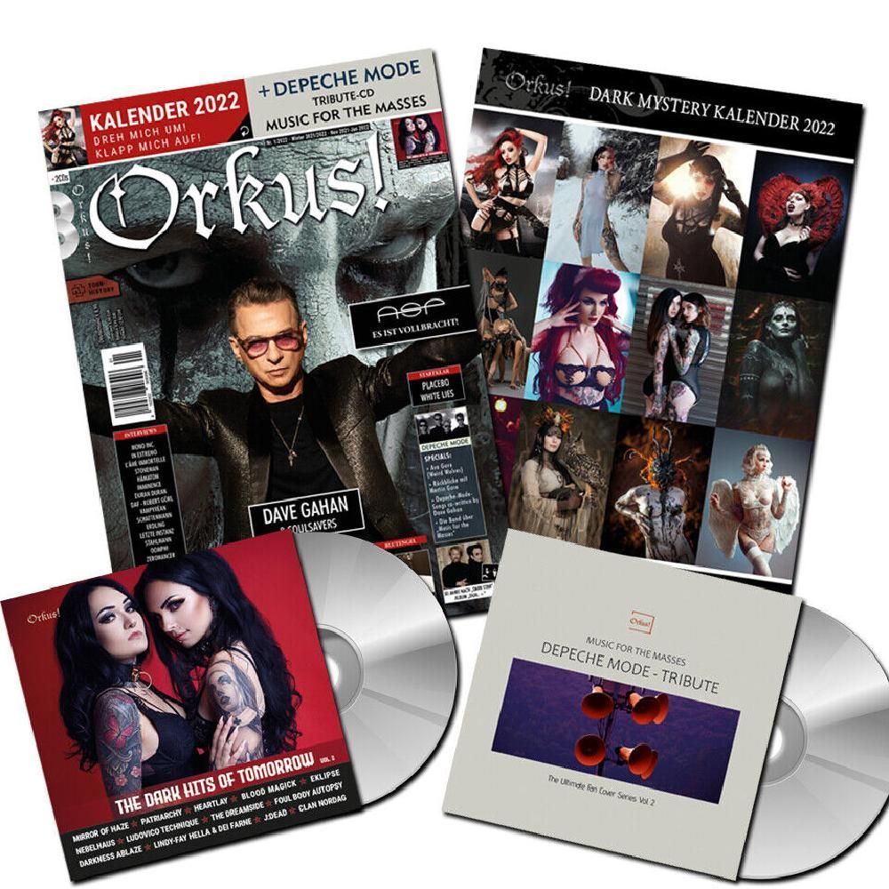 Orkus Magazin Deutschland 2022-01 Depeche Mode + CD