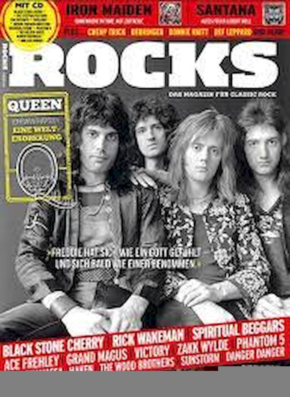 Rocks Magazin Deutschland 2016 #52 Queen Iron Maiden Black Stone Cherry Beggars