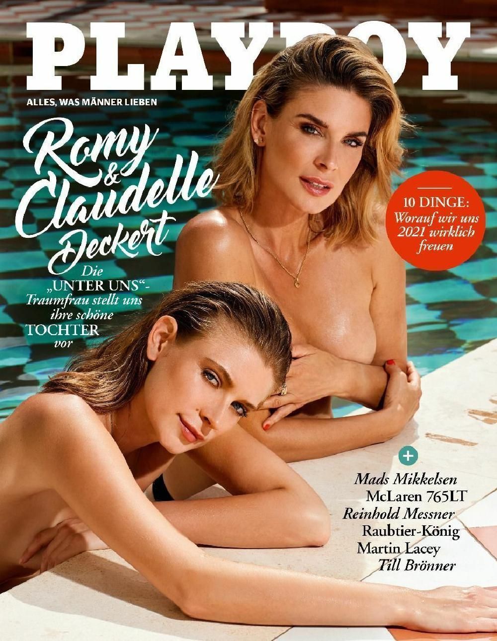 Playboy Magazin Deutschland 2021-02 Romy Claudelle Deckert