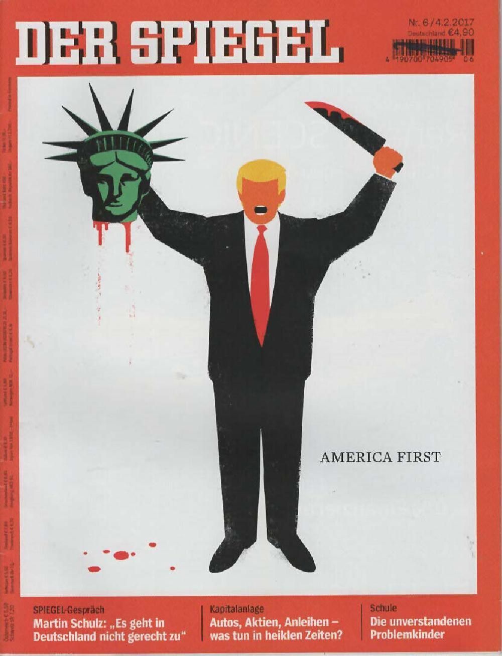 Der Spiegel Magazin Deutschland 2017-06 Donald Trump