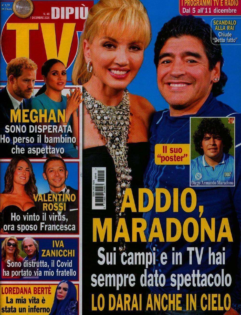 Dipiu TV Magazin Italien 2021-49 Diego Maradona