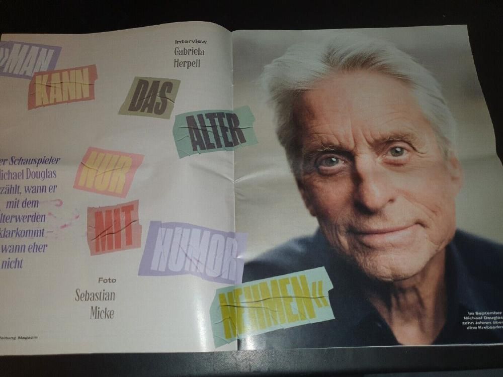 Süddeutsche Zeitung Magazin Deutschland 2021-33 Michael Douglas Olaf Scholz