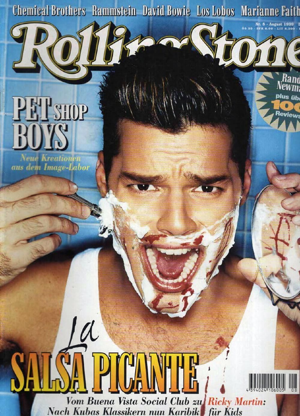 Rolling Stone Magazin Deutschland 1999-08 Ricky Martin Pet Shop Boys