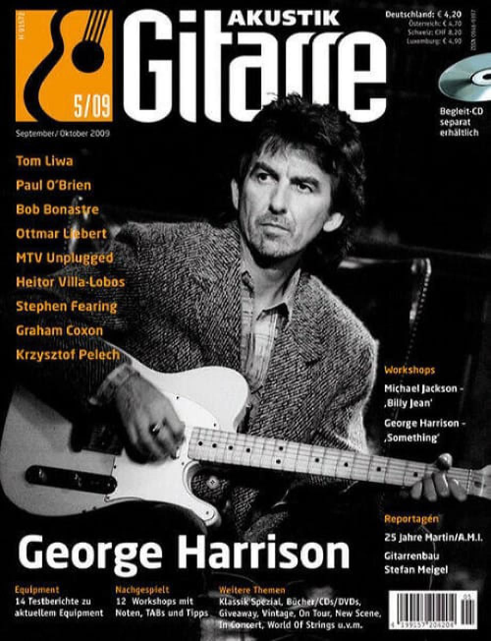 Akustik Gitarre Magazin Deutschland 2009-05 George Harrison