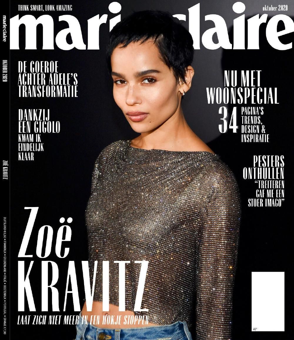Marie Claire Magazin Niederlande 2020-10 Zoe Kravitz