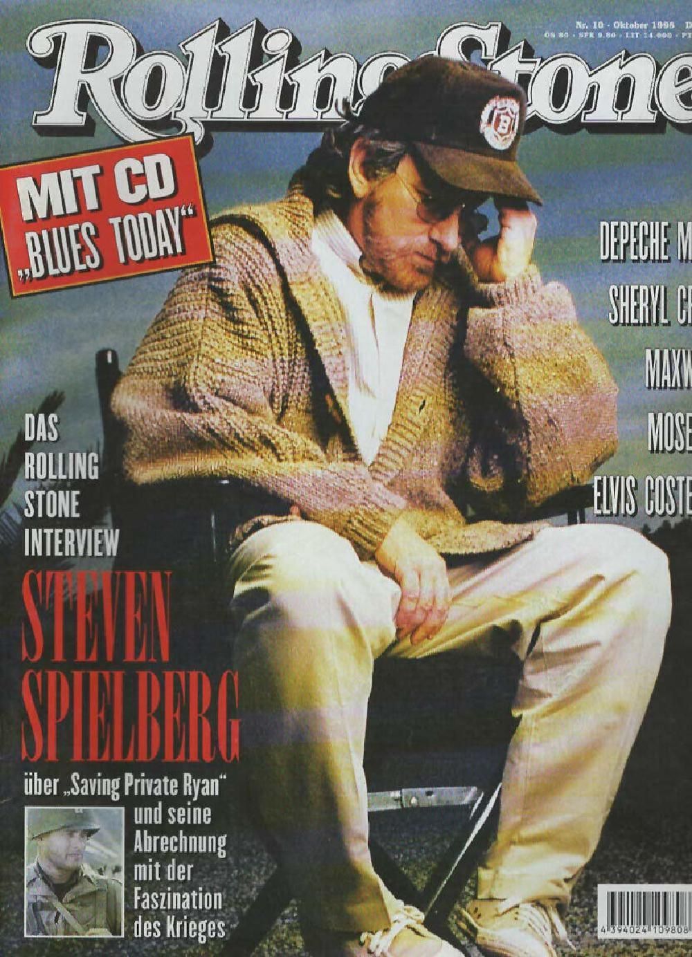 Rolling Stone Magazin Deutschland 1998-10 Steven Spielberg