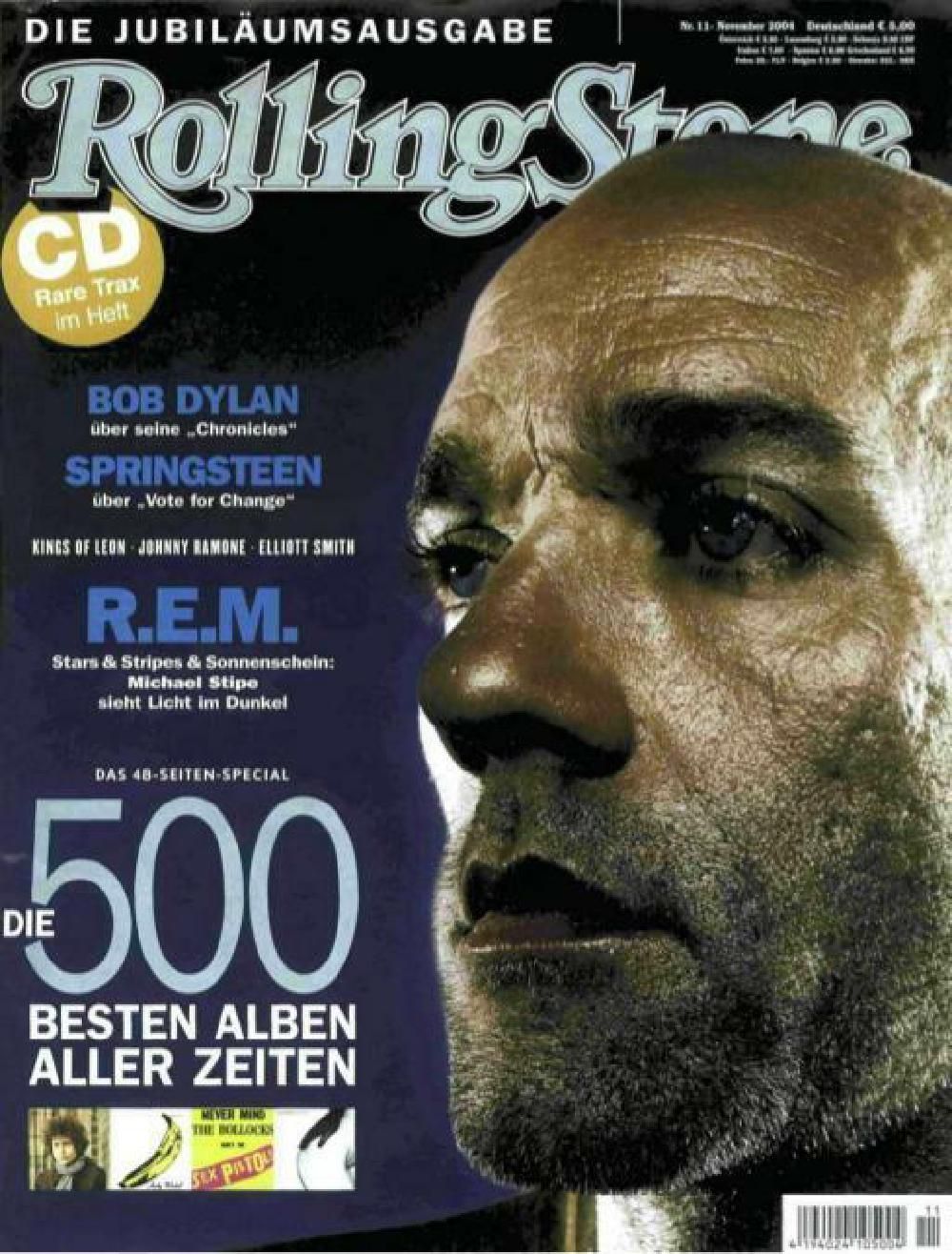 Rolling Stone Magazin Deutschland 2004-11 REM Bob Dylan Bruce Springsteen