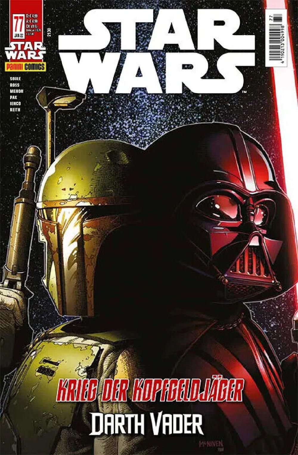 Star Wars Comic Deutschland 2021 #77 Darth Vader