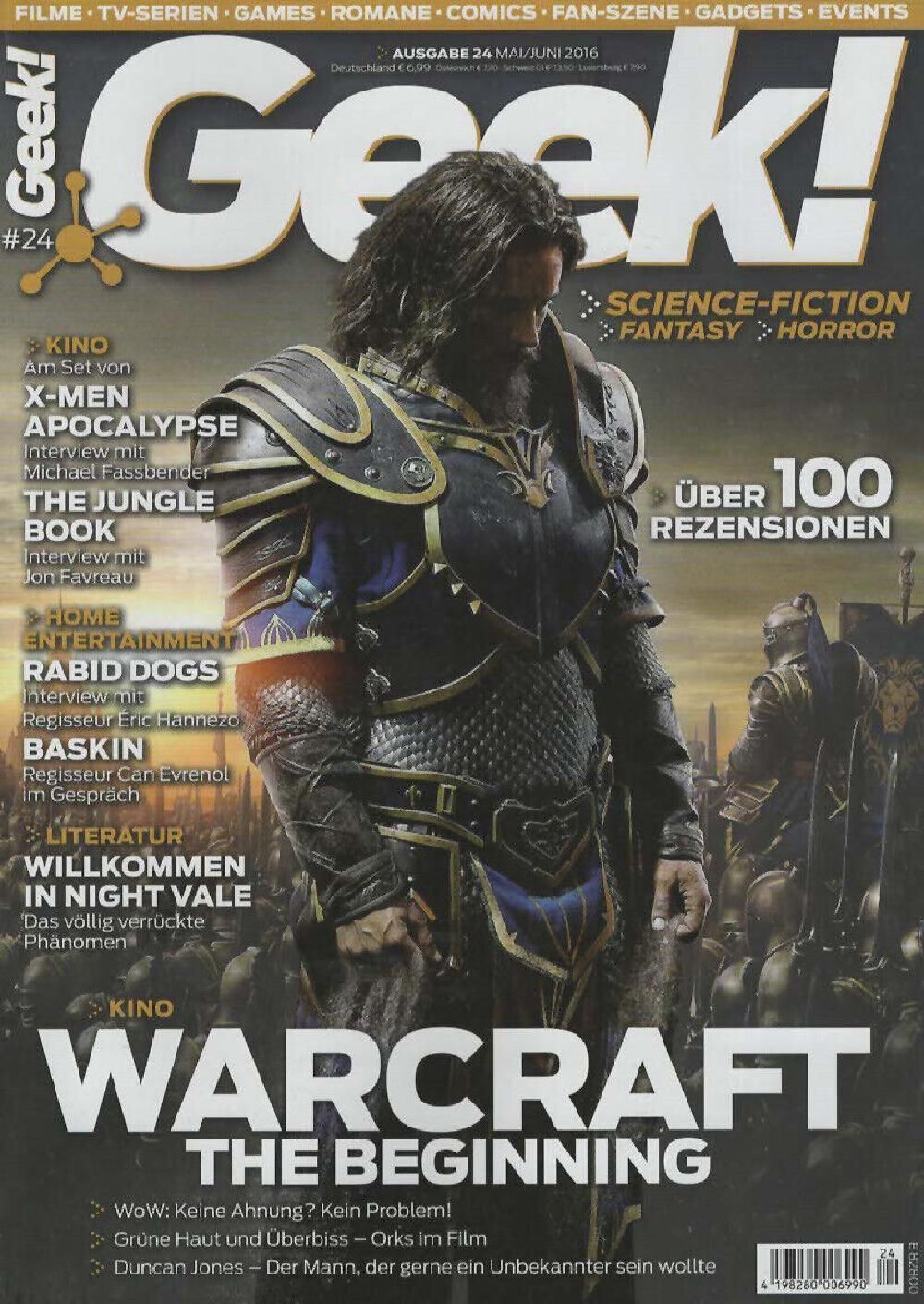Geek Magazin Deutschland 2016 #24 Travis Fimmel