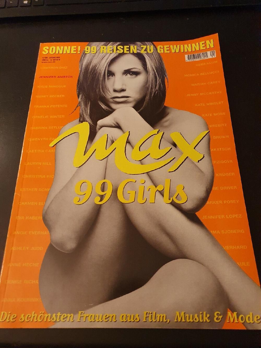 Max Magazin Deutschland 1999-01 Jennifer Aniston
