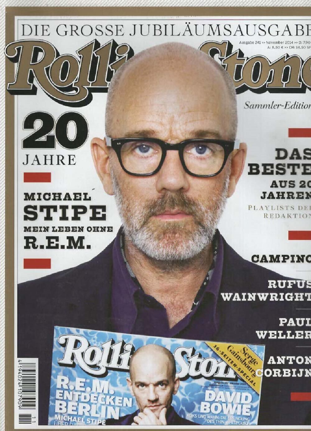 Rolling Stone Magazin Deutschland 2014-11 Michael Stipe Edition #241