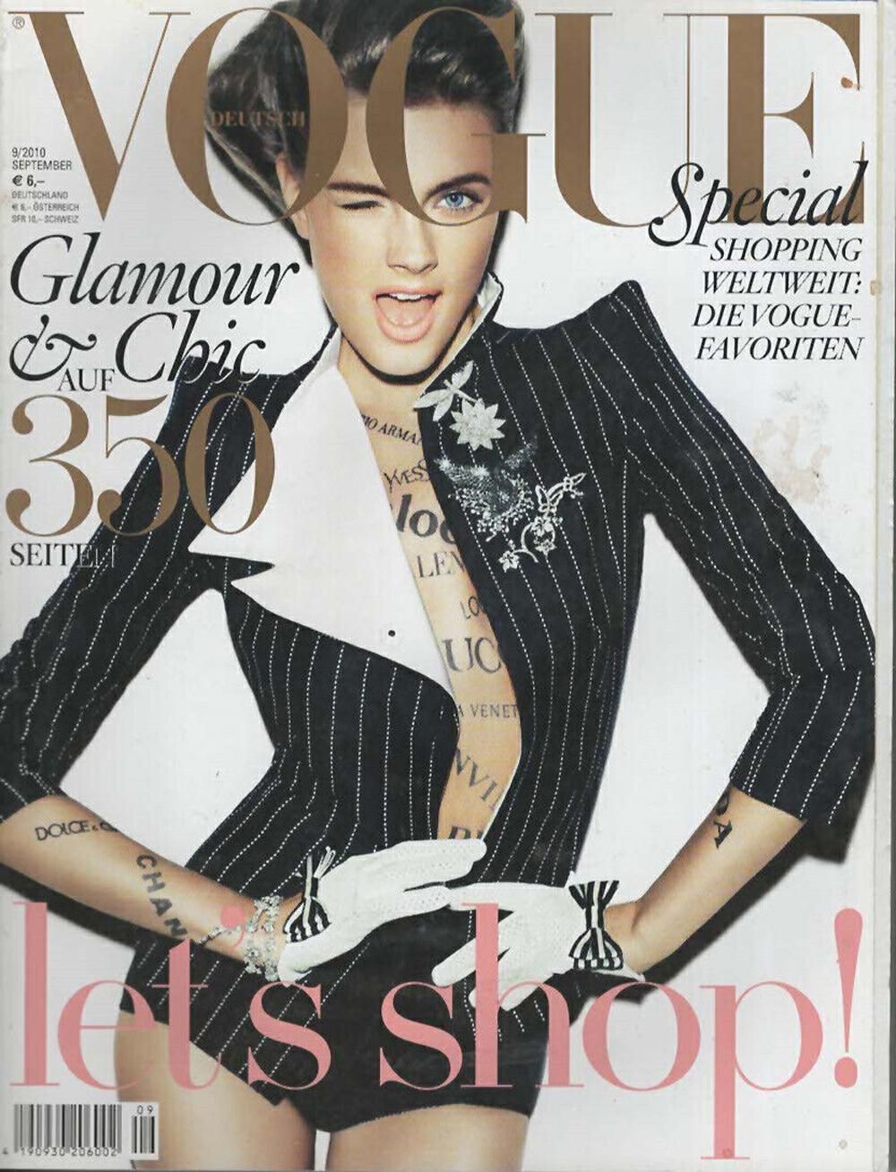 Vogue Magazin Deutschland 2010-09 Constance Jablonski