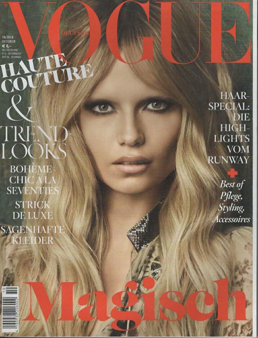 Vogue Magazin Deutschland 2014-10 Natasha Poly
