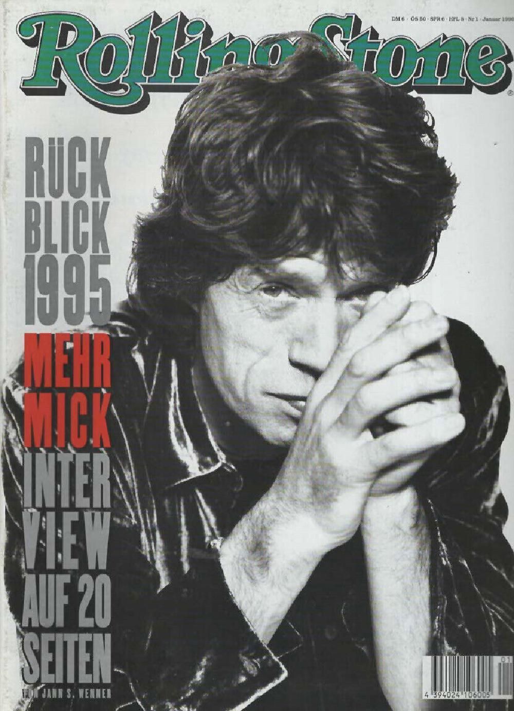 Rolling Stone Magazin Deutschland 1996-01 Mick Jagger Interview