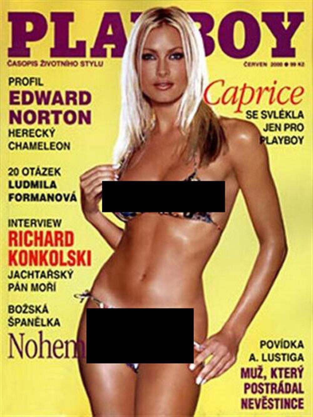 Playboy Magazin Czechia 2000-06 Caprice Bourret