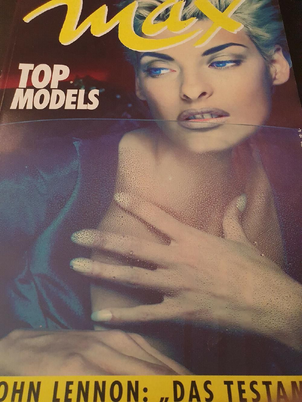 Max Magazin Deutschland 1992-03 Linda Evangelista Campbell Schiffer