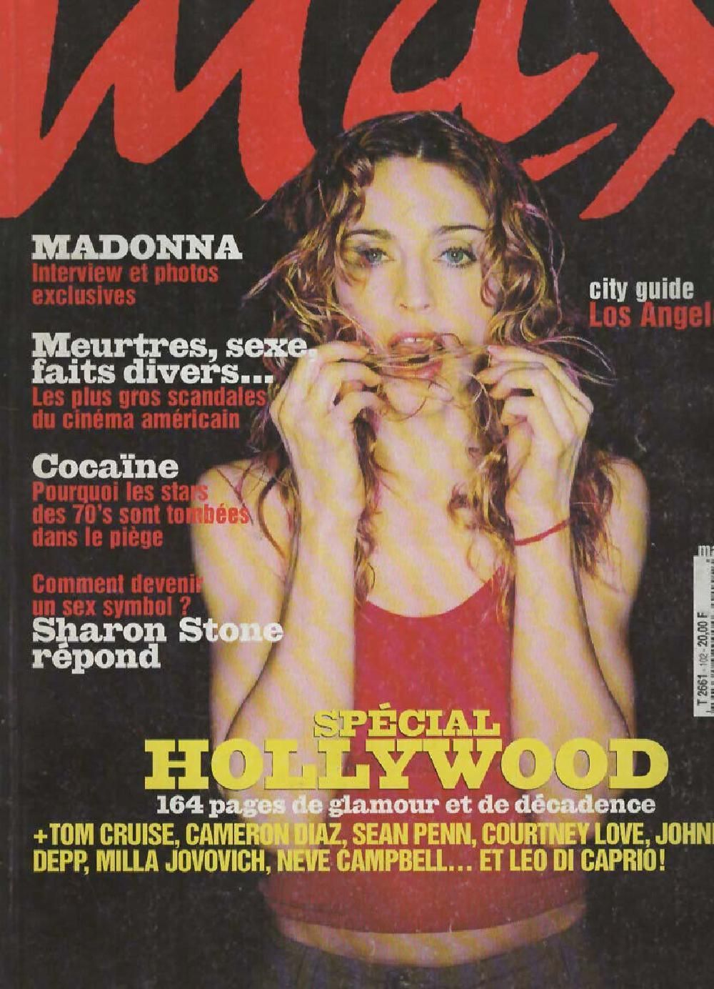 Max Magazin Frankreich 1998-05 Madonna