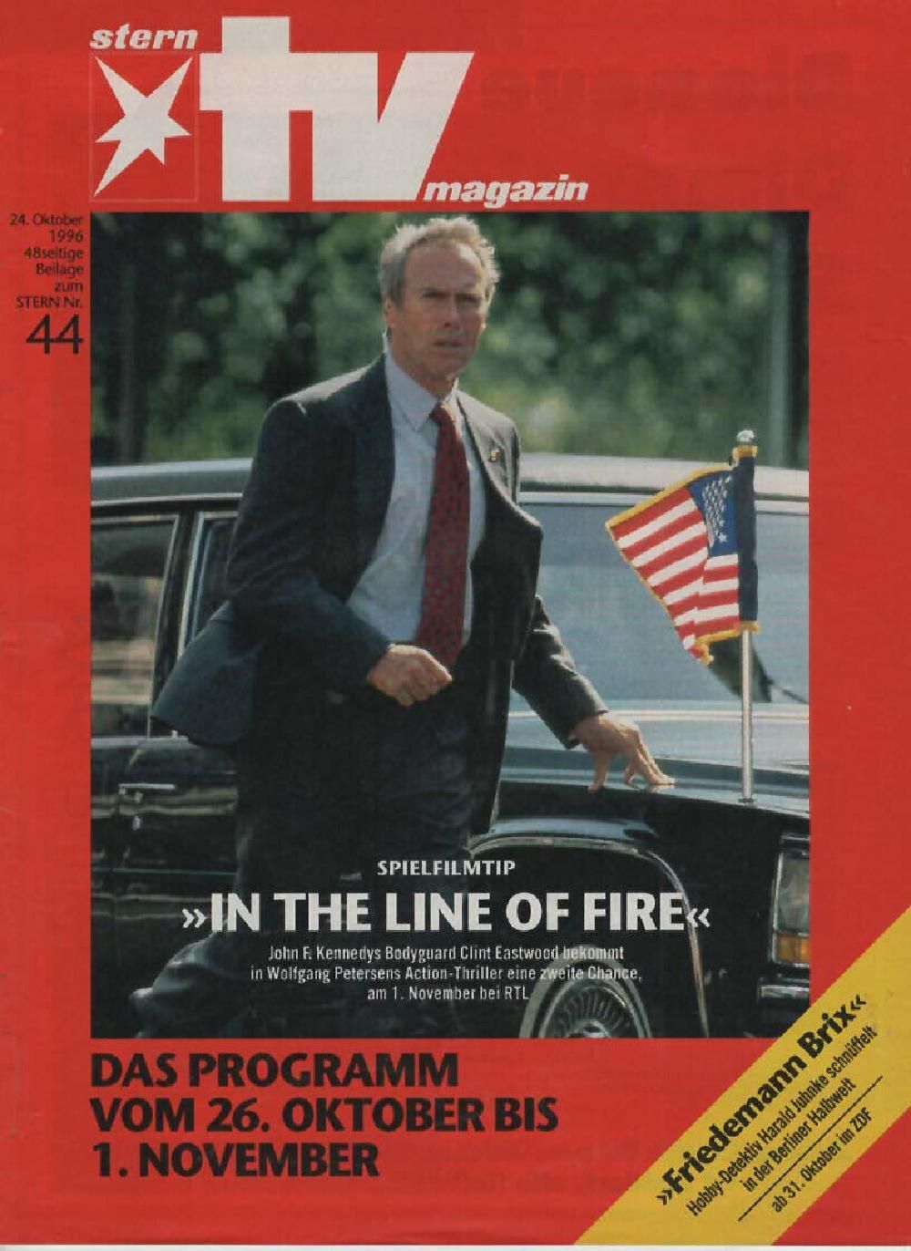 Stern TV Magazin Deutschland 1996-44 Clint Eastwood