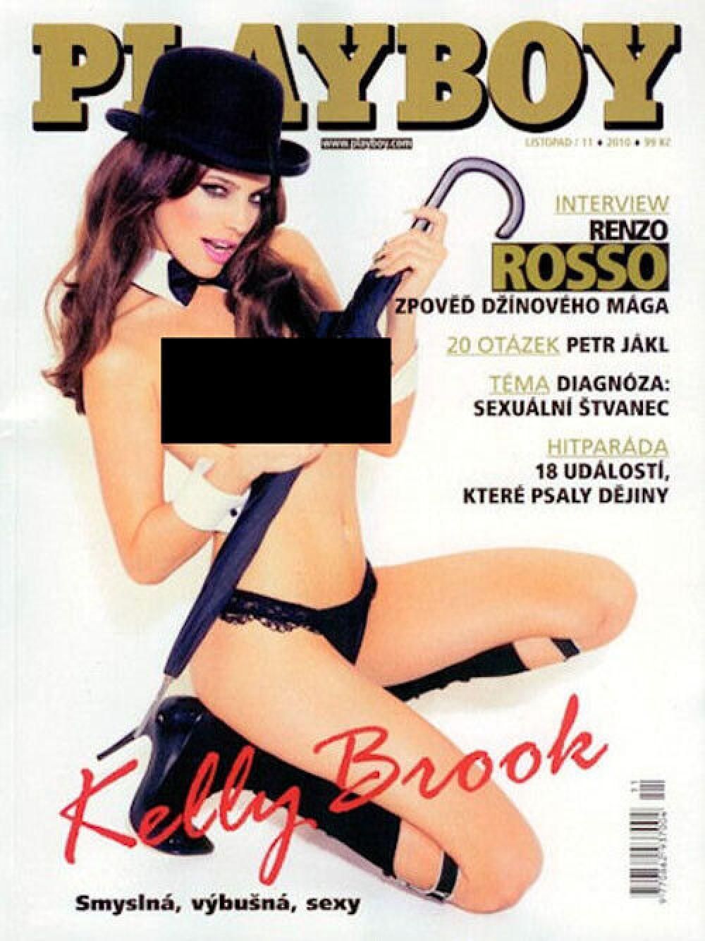 Playboy Magazin Czechia 2010-11 Kelly Brook