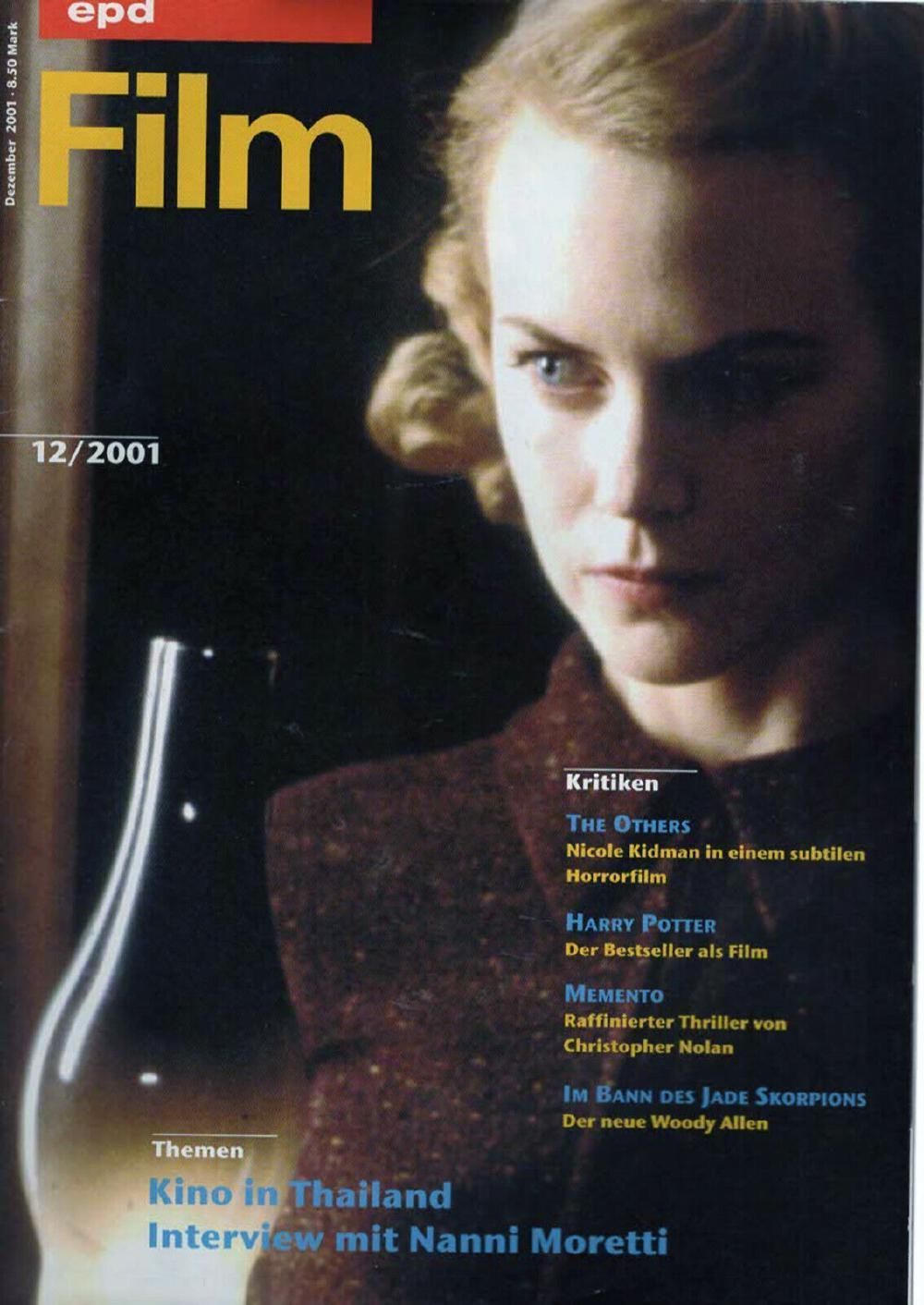EPD Film Magazin Deutschland 2001-12 Nicole Kidman