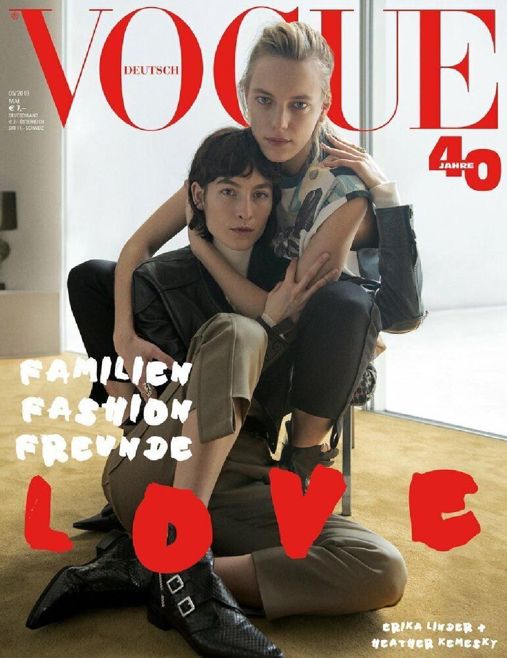 Vogue Magazin Deutschland 2019-05 Erika Linder Heather Kemesky